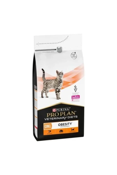 Pro Plan Veteriner Diyet Obesity O/M Kedi Maması 5 Kg ürün görseli 1