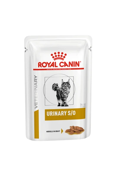 Royal Canin Veterinary Urinary S/O 12x85 gr Yetişkin Kedi Yaş Maması ürün görseli 1