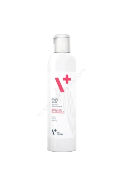Vet Expert Benzoic 250 ml Kedi ve Köpek Şampuanı ürün görseli 1