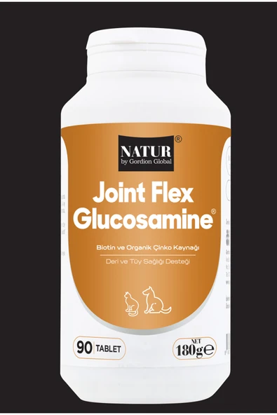 Natur Joint Flex Glucosamine Köpek ve Kediler için 90 Tablet ürün görseli 1