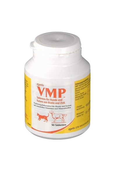 Zoetis Vmp Multivitamin Mineral 50 Tablet ürün görseli 1