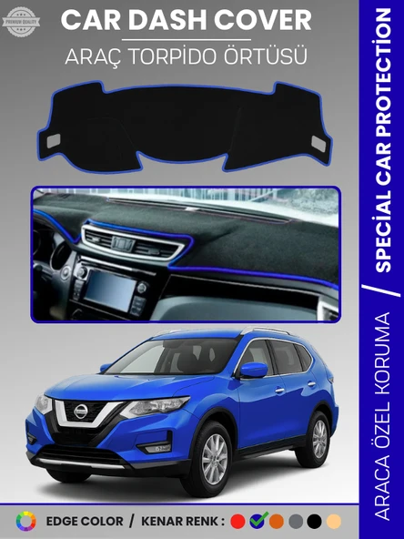 NISSAN X-TRAIL T32 (2014-2021) Torpido Örtüsü Panel  Koruma Araca Özel Çatlamayı Önler Kolay Montaj ürün görseli 1