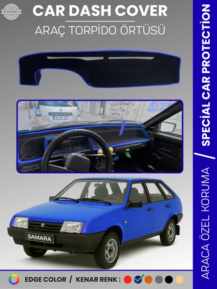 LADA SAMARA KARBİRATÖRLÜ (1990-2004) Torpido Örtüsü Torpido Koruma Tam Uyum Araca Özel Kaymaz ürün görseli 1