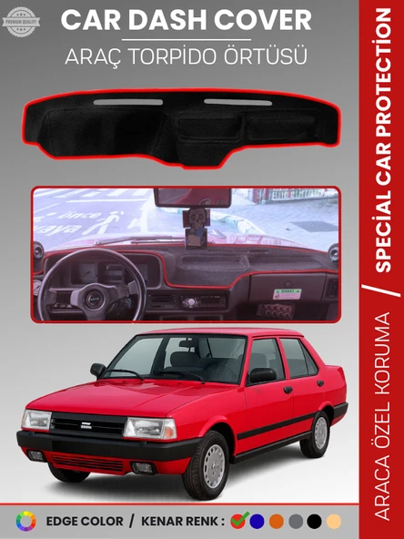 TOFAŞ DOĞAN ŞAHİN KARTAL (1988–1993) ALÇAK GÖĞÜS TORPİDO (SLX UYUMLU DEĞİL) Torpido Örtüsü ürün görseli 1