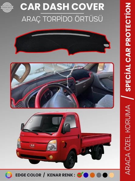 HYUNDAİ H100 PORTER (2004-2019) Torpido Örtüsü Torpido Koruma Tam Uyum Çatlamayı Önler Kolay Montaj ürün görseli 1