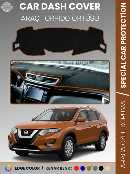 NISSAN X-TRAIL T32 (2014-2021) Torpido Örtüsü Panel  Koruma Araca Özel Çatlamayı Önler Kolay Montaj ürün görseli 1