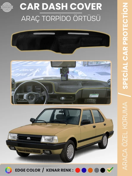 TOFAŞ DOĞAN ŞAHİN KARTAL (1988–1993) ALÇAK GÖĞÜS TORPİDO (SLX UYUMLU DEĞİL) Torpido Örtüsü ürün görseli 1
