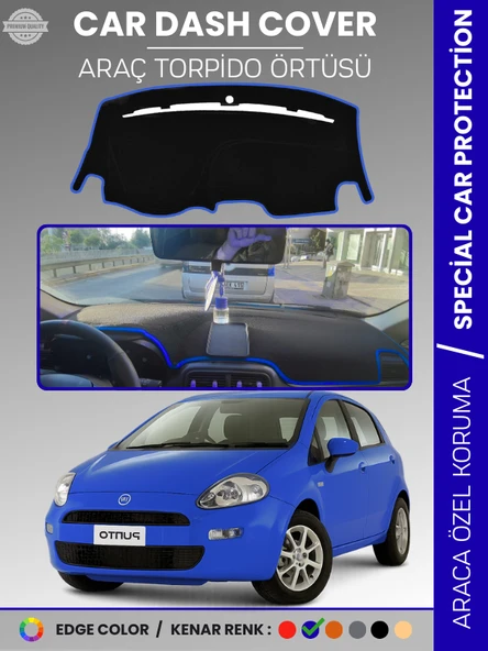 FIAT PUNTO GRANDE (2005-2018) Torpido Örtüsü Torpido Koruma Tam Uyum Kaymaz Kolay Montaj ürün görseli 1