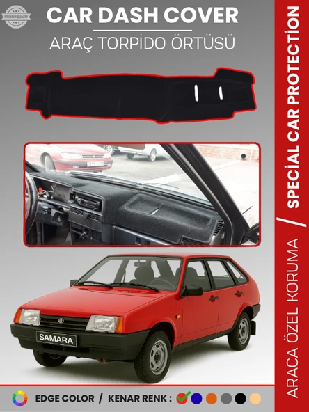 LADA SAMARA ENJEKSİYONLU (1990-2004) Torpido Örtüsü Torpido Koruma Tam Uyum Araca Özel Kaymaz ürün görseli 1
