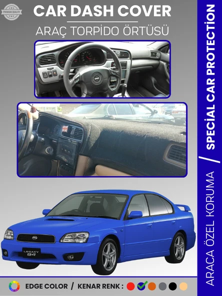 SUBARU LEGACY B4 (1998-2003) Torpido Örtüsü Ön Göğüs Halı Torpido Koruma Tam Uyum Kaymaz UV Koruma ürün görseli 1