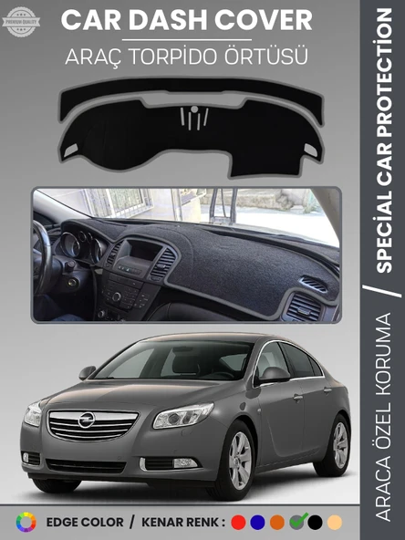 OPEL INSIGNIA A (2008-2013) Torpido Örtüsü Ön Göğüs Torpido Koruma Birebir Uyum Kaymaz Özel Kesim ürün görseli 1