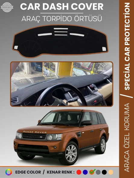 RANGE ROVER SPORT (2005-2013) Torpido Örtüsü Ön Göğüs Koruma Torpido Koruma Çatlamayı UV Koruma ürün görseli 1