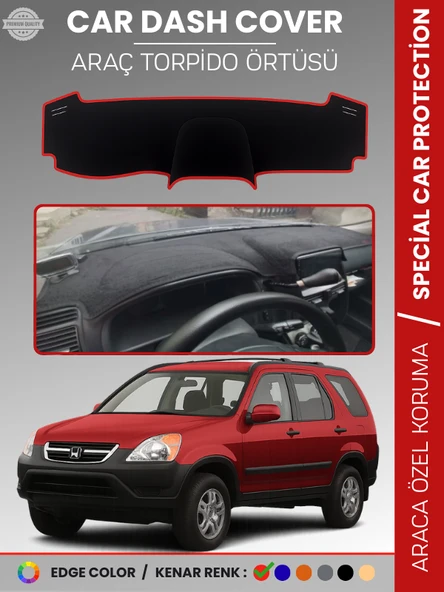 HONDA CR-V (2002-2006) Torpido Örtüsü Torpido Koruma Tam Uyum Çatlamayı Önler Kolay Montaj ürün görseli 1