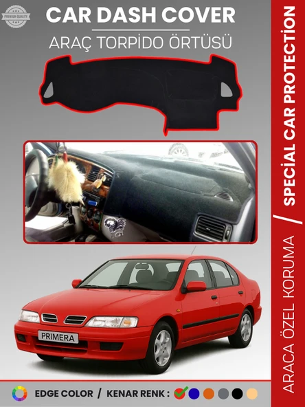 NİSSAN PRİMERA P11 (1996-2000) Torpido Örtüsü Premium Kalite Torpido Koruma Araca Özel UV Koruma ürün görseli 1