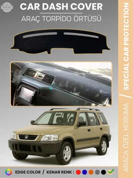 HONDA CR-V (1996-2001) Torpido Örtüsü Torpido Koruma Tam Uyum Çatlamayı Önler Kolay Montaj ürün görseli 1