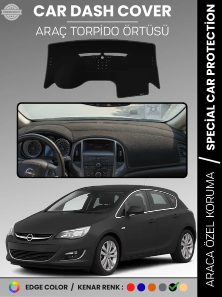 OPEL ASTRA J (2010-2015) Torpido Örtüsü Ön Göğüs Koruma Torpido Koruma Tam Uyum Çatlamayı Önler ürün görseli 1
