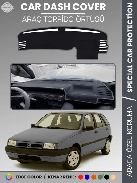 FIAT TİPO ANALOG MODEL DİJİTAL EJRANLI Torpido Örtüsü Araca Özel Tam Uyum Kaymaz Kolay Montaj ürün görseli 1