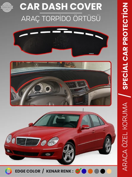 MERCEDES E200 / E220 / E240 / E270 W211 (2002-2009) Torpido Örtüsü Premium Kalite Torpido Koruma ürün görseli 1