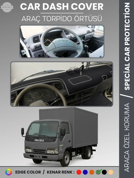 ISUZU NKR WIDE (1997-2005) EKRANSIZ Torpido Ön Panel Torpido Koruma Çatlamayı Engeller Tam Uyum ürün görseli 1