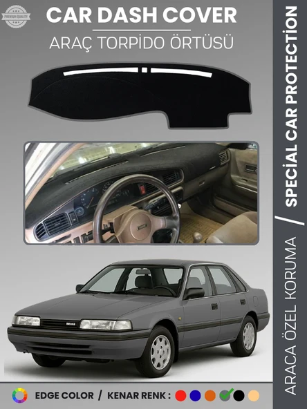 MAZDA 626 (1987-1991) Torpido Örtüsü Ön Panel Halısı Torpido Koruma Özel Kesim Kaymaz Hızlı Montaj ürün görseli 1