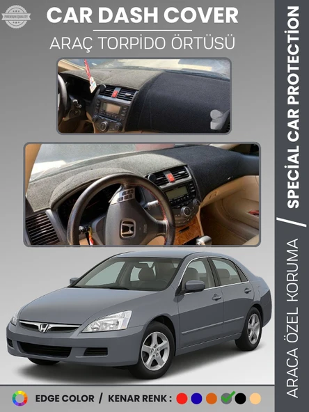 HONDA ACCORD (2002-2007) Torpido Örtüsü Panel Torpido Koruma Tam Uyum Çatlamayı Önler Kolay Montaj ürün görseli 1