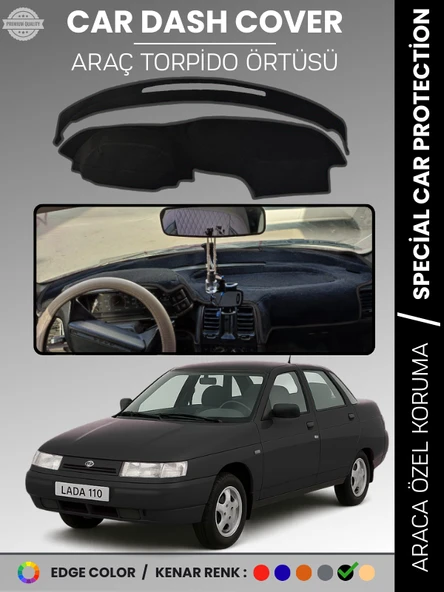 LADA 110 VEGA (1995-2007) Torpido Örtüsü Ön Panel Halı Torpido Koruma Tam Uyum Araca Özel Kaymaz ürün görseli 1