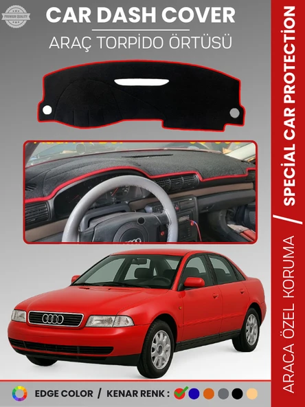 AUDI А4 (1994-2001) Torpido Örtüsü Panel Koruma Torpido Koruma Tam Uyum Çatlamayı Önler Kolay Montaj ürün görseli 1