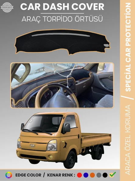 HYUNDAİ H100 PORTER (2004-2019) Torpido Örtüsü Torpido Koruma Tam Uyum Çatlamayı Önler Kolay Montaj ürün görseli 1
