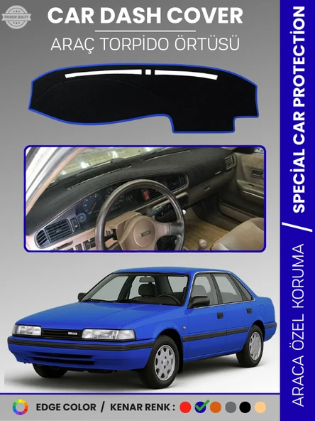 MAZDA 626 (1987-1991) Torpido Örtüsü Ön Panel Halısı Torpido Koruma Özel Kesim Kaymaz Hızlı Montaj ürün görseli 1