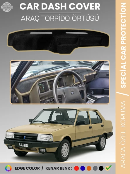 TOFAŞ ŞAHİN / DOĞAN / KARTAL (1988-1993) TORPİDO ÖRTÜSÜ ALÇAK GÖĞÜS ESKİ TORPİDO (SLX UYUMLU DEĞİL) ürün görseli 1