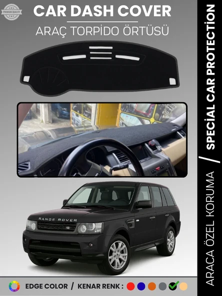 RANGE ROVER SPORT (2005-2013) Torpido Örtüsü Ön Göğüs Koruma Torpido Koruma Çatlamayı UV Koruma ürün görseli 1