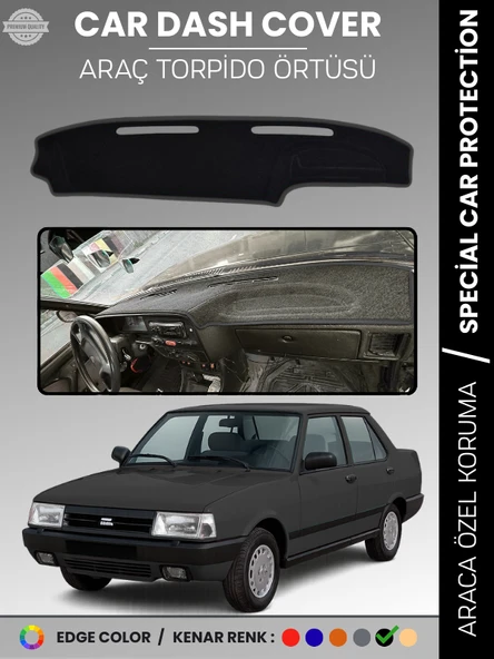TOFAŞ DOĞAN SLX / ŞAHİN SLX (1993-2002)YÜKSEK GÖĞÜS TORPİDO - Ön Göğüs Halı Torpido Koruma Tam Uyum ürün görseli 1