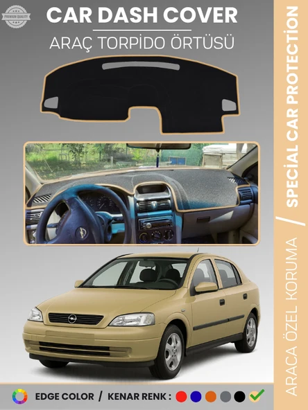 OPEL ASTRA G (1998-2004) Torpido Örtüsü Ön Göğüs Koruma Torpido Koruma Tam Uyum Çatlamayı Önler ürün görseli 1