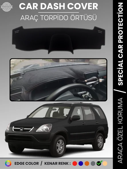 HONDA CR-V (2002-2006) Torpido Örtüsü Torpido Koruma Tam Uyum Çatlamayı Önler Kolay Montaj ürün görseli 1