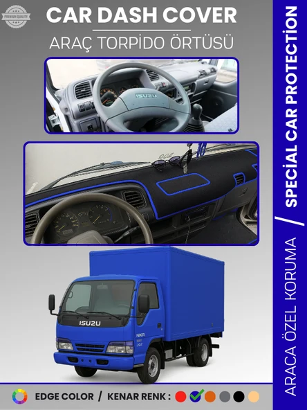 ISUZU NKR WIDE (1997-2005) EKRANSIZ Torpido Ön Panel Torpido Koruma Çatlamayı Engeller Tam Uyum ürün görseli 1