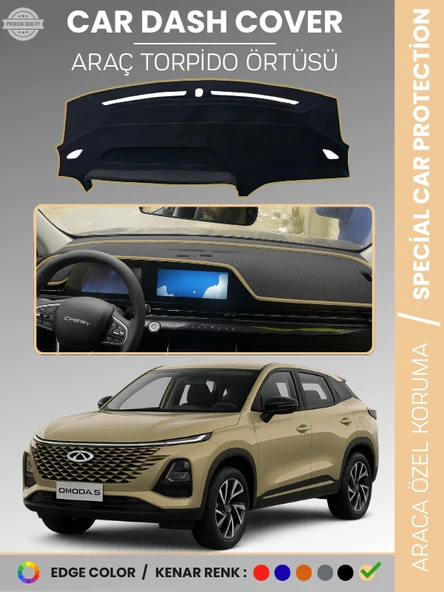 Chery Omada 5 (2022-2025) Torpido Örtüsü Ön Göğüs Koruma Torpido Koruma Çatlamayı Engeller Tam Uyum ürün görseli 1