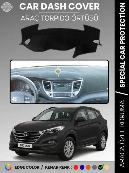 HYUNDAİ TUCSON (2016-2018) EKRANSIZ Torpido Ön Panel Torpido Koruma Çatlamayı Engeller Tam Uyum ürün görseli 1
