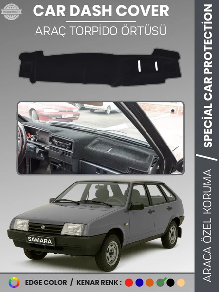 LADA SAMARA ENJEKSİYONLU (1990-2004) Torpido Örtüsü Torpido Koruma Tam Uyum Araca Özel Kaymaz ürün görseli 1