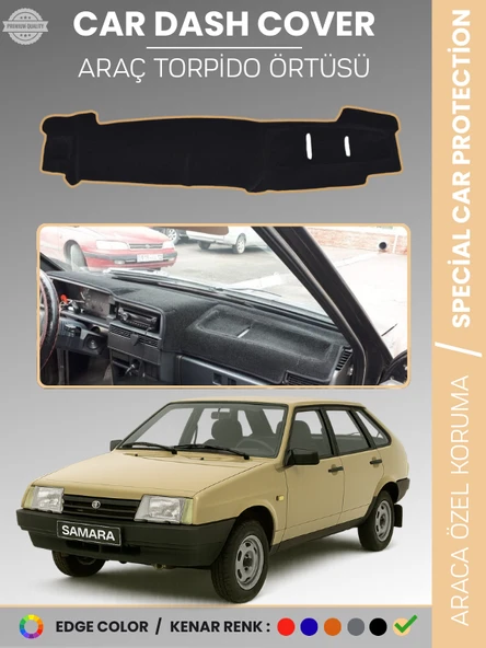 LADA SAMARA ENJEKSİYONLU (1990-2004) Torpido Örtüsü Torpido Koruma Tam Uyum Araca Özel Kaymaz ürün görseli 1