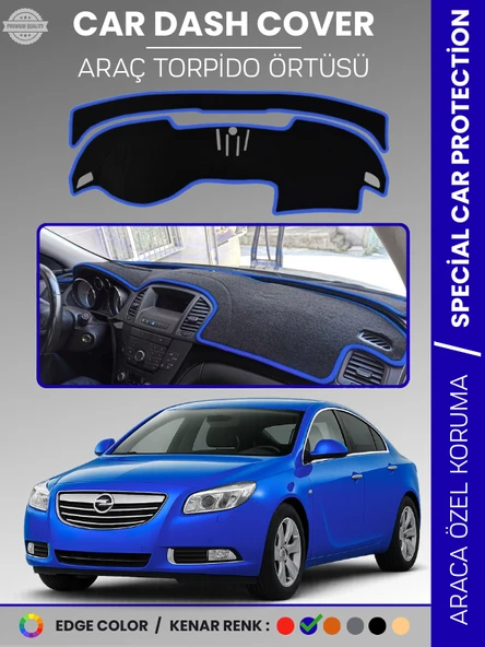 OPEL INSIGNIA A (2008-2013) Torpido Örtüsü Ön Göğüs Torpido Koruma Birebir Uyum Kaymaz Özel Kesim ürün görseli 1