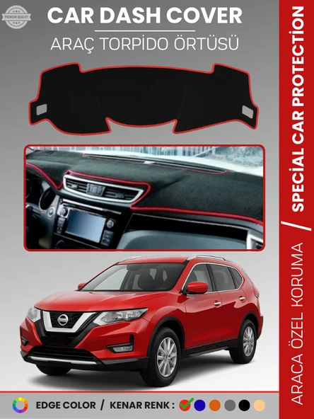 NISSAN X-TRAIL T32 (2014-2021) Torpido Örtüsü Panel  Koruma Araca Özel Çatlamayı Önler Kolay Montaj ürün görseli 1