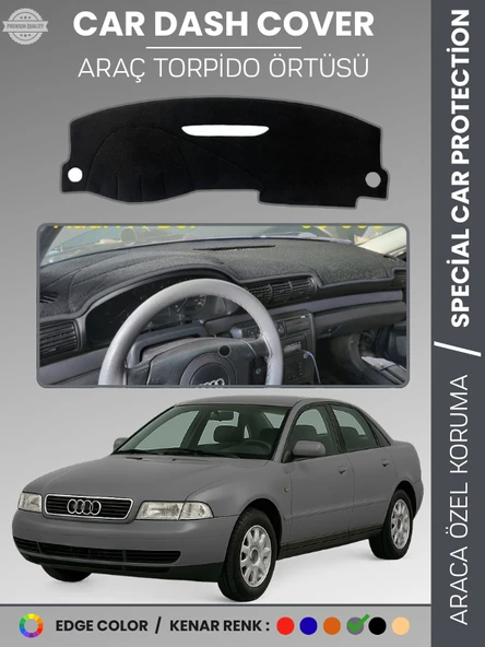 AUDI А4 (1994-2001) Torpido Örtüsü Panel Koruma Torpido Koruma Tam Uyum Çatlamayı Önler Kolay Montaj ürün görseli 1