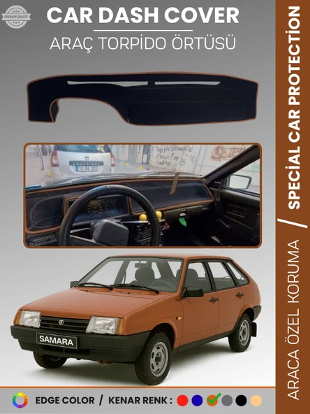 LADA SAMARA KARBİRATÖRLÜ (1990-2004) Torpido Örtüsü Torpido Koruma Tam Uyum Araca Özel Kaymaz ürün görseli 1