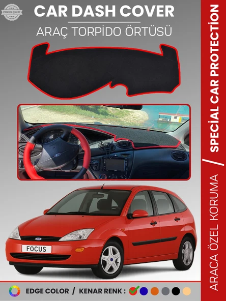 FORD FOCUS 1 (1998-2005) Torpido Örtüsü Panel Torpido Koruma Tam Uyum Çatlamayı Önler Kolay Montaj ürün görseli 1