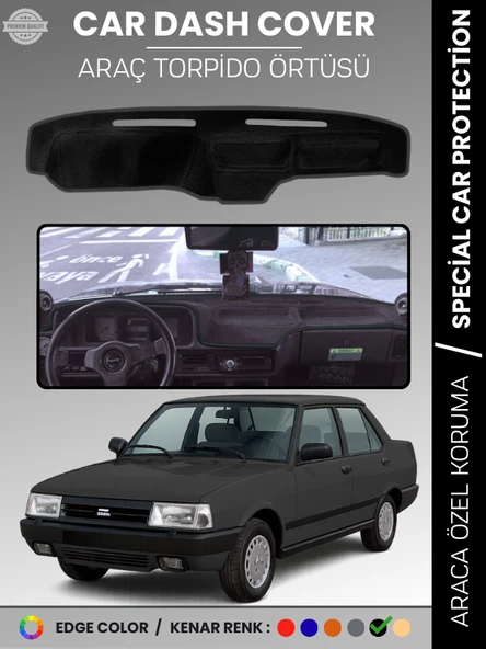 TOFAŞ DOĞAN ŞAHİN KARTAL (1988–1993) ALÇAK GÖĞÜS TORPİDO (SLX UYUMLU DEĞİL) Torpido Örtüsü ürün görseli 1