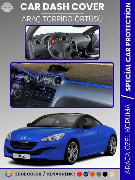 PEUGEOT PARTNER TEPEE (2008-2018) KAPAKLI Torpido Örtüsü Ön Göğüs Koruma Tam Uyum ürün görseli 1