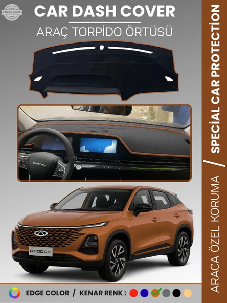 Chery Omada 5 (2022-2025) Torpido Örtüsü Ön Göğüs Koruma Torpido Koruma Çatlamayı Engeller Tam Uyum ürün görseli 1