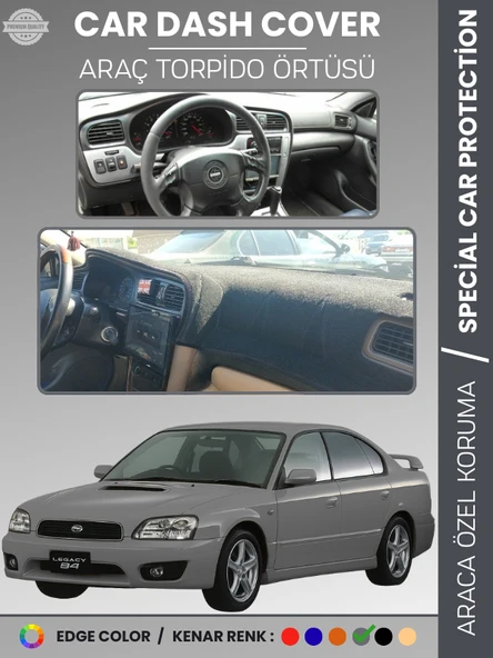 SUBARU LEGACY B4 (1998-2003) Torpido Örtüsü Ön Göğüs Halı Torpido Koruma Tam Uyum Kaymaz UV Koruma ürün görseli 1