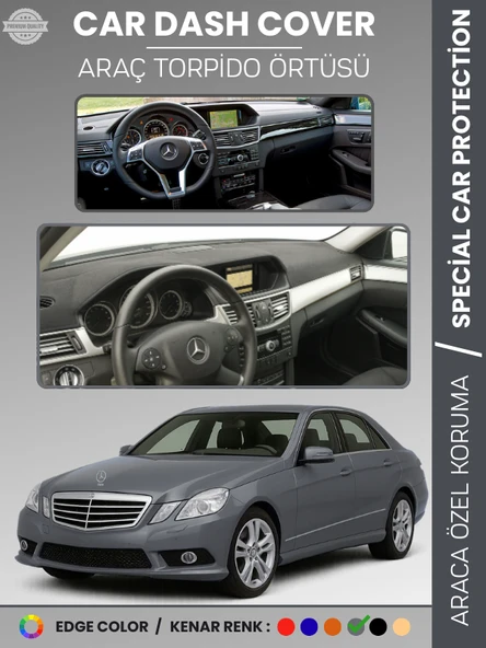 MERCEDES E200 / E220 / E250 / E300 W212 (2009-2016) Torpido Örtüsü Premium Kalite Torpido Koruma ürün görseli 1