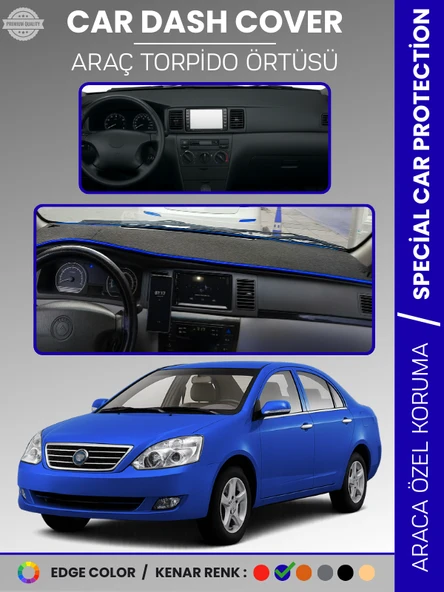 GEELY FC (2008-2012) Torpido Örtüsü Ön Göğüs Torpido Koruma Tam Uyum Çatlamayı Önler Kolay Montaj ürün görseli 1